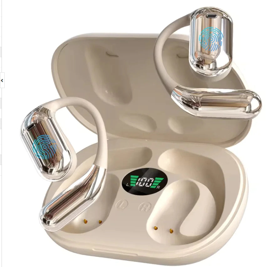 LED Display Bluetooth Earpiece